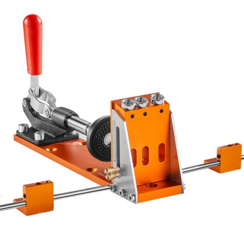 Premium Adjustable Pocket Hole Jig Joinery Kit With C Clamp Accessories 9