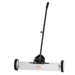 premium heavy duty rolling magnetic sweeper with wheels & adjustable handle
