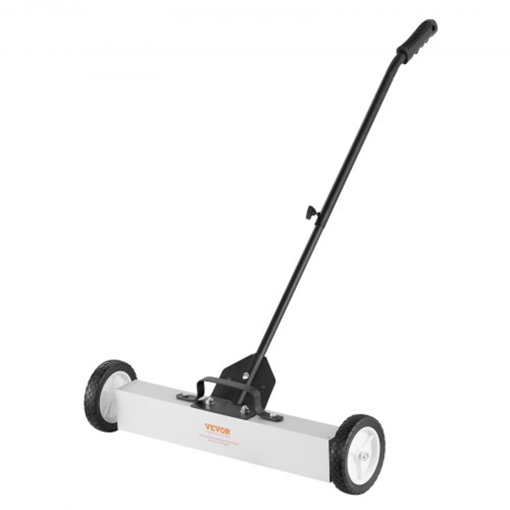 Premium Heavy Duty Rolling Magnetic Sweeper With Wheels Adjustable Handle 8