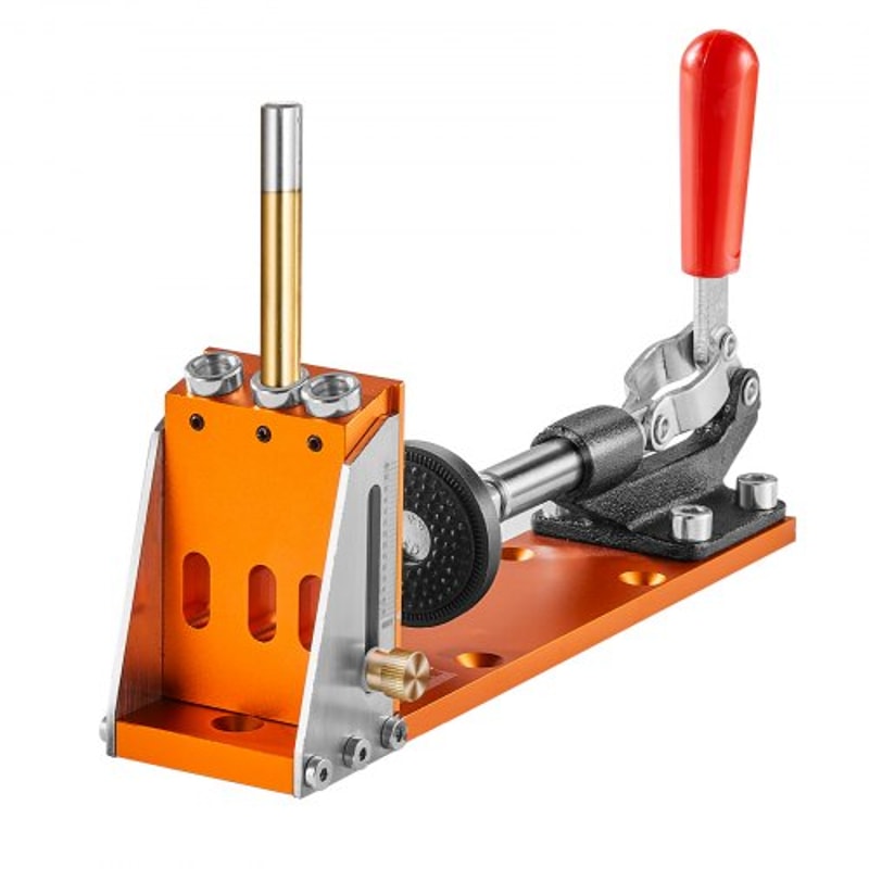 Adjustable Pocket Hole Jig Kit For Woodworking Precision Joinery Tool With Step Drills Accessorie 8