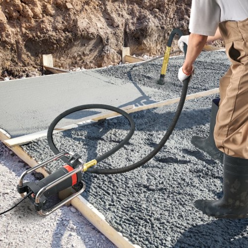 Portable Electric Concrete Vibrator 1300W High Compaction Tool 6