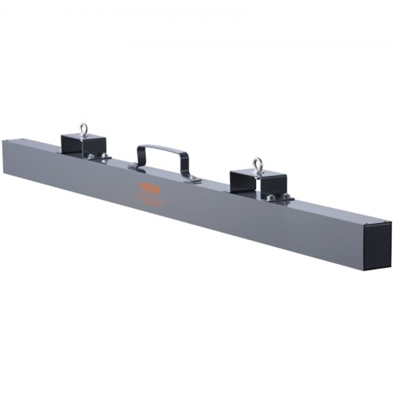 Industrial Heavy Duty Hanging Magnetic Sweeper Forklift Tool For Metal Debris Pickup 8