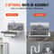 Commercial Stainless Steel Wall Mount Hand Sink With Faucet 4