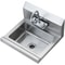 Commercial Stainless Steel Wall Mount Hand Sink With Faucet 8