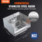 Premium Stainless Steel Commercial Hand Sink Wall Mount Basin With Faucet 1