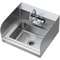 Premium Stainless Steel Commercial Hand Sink Wall Mount Basin With Faucet 8
