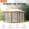 Premium Outdoor Patio Gazebo With Mosquito Netting Steel Frame 1