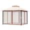 Premium Outdoor Patio Gazebo With Mosquito Netting Steel Frame 7