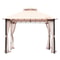 Premium Outdoor Patio Gazebo With Mosquito Netting Steel Frame 9