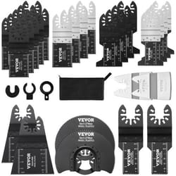 30pcs universal oscillating tool blades kit with quick release