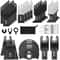 30PCS Universal Oscillating Tool Blades Kit With Quick Release 0