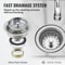 Stainless Steel Prep And Utility Sink Commercial Stainless Steel Prep Utility Sink With Faucet Le 5