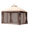 Spacious Outdoor Patio Gazebo Canopy Shelter With Mosquito Netting 7