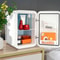 Portable 20L Mini Fridge Cooler Warmer Skincare Beverage Refrigerator 6