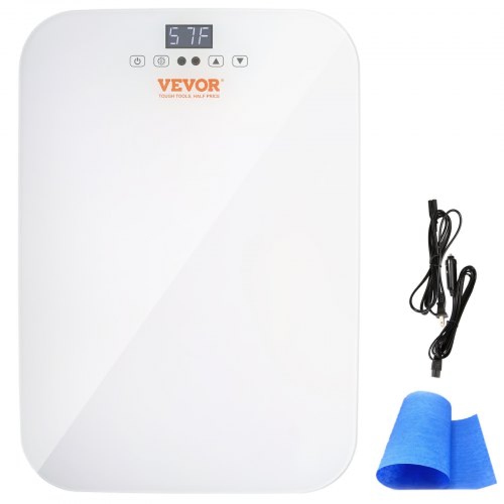 Portable 20L Mini Fridge Cooler Warmer Skincare Beverage Refrigerator 7