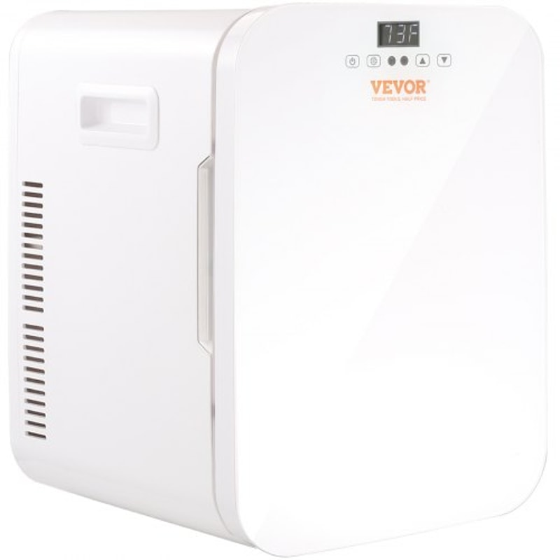 Portable 20L Mini Fridge Cooler Warmer Skincare Beverage Refrigerator 8