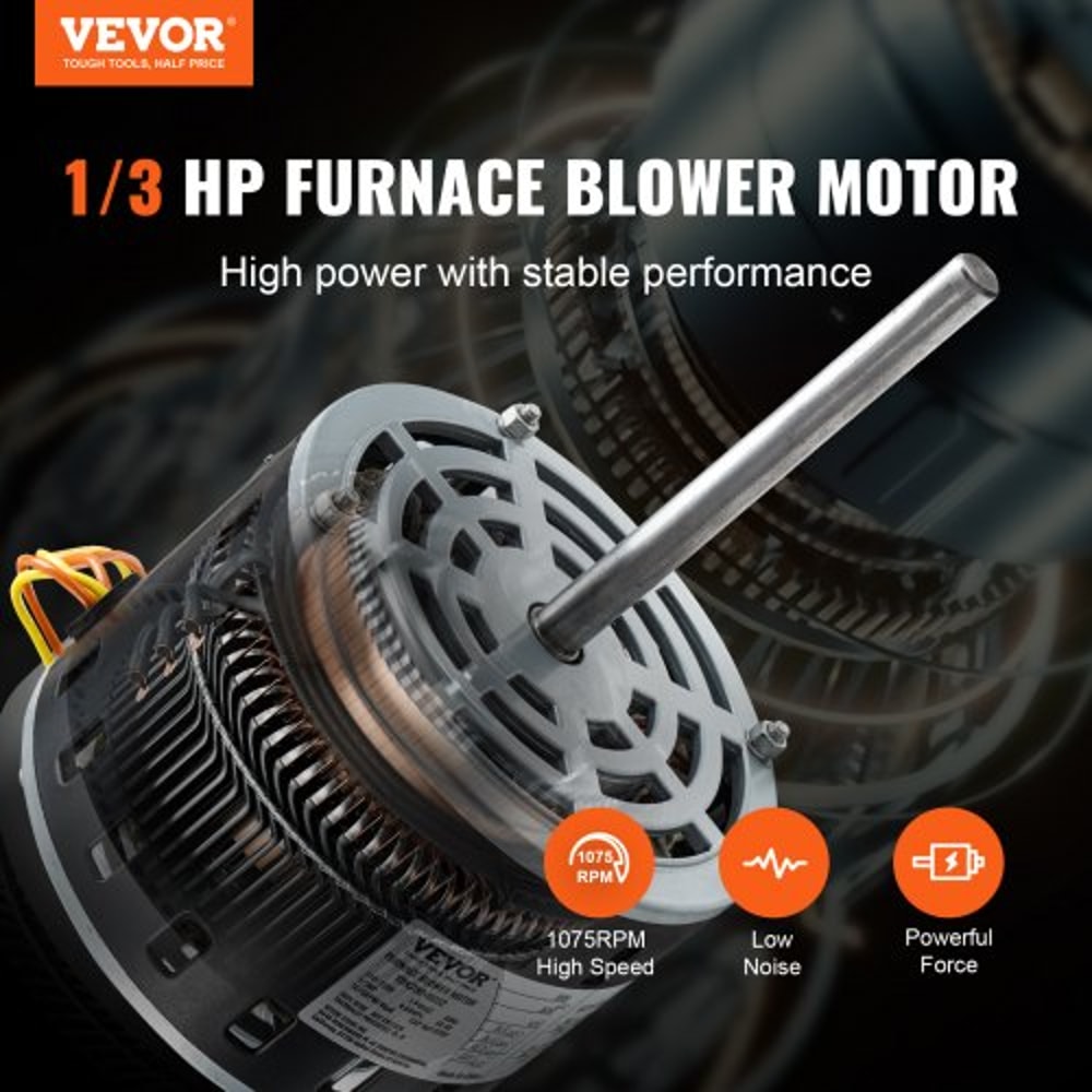 PowerDrive Furnace Blower Motor 4 Speed HVAC Replacement 1