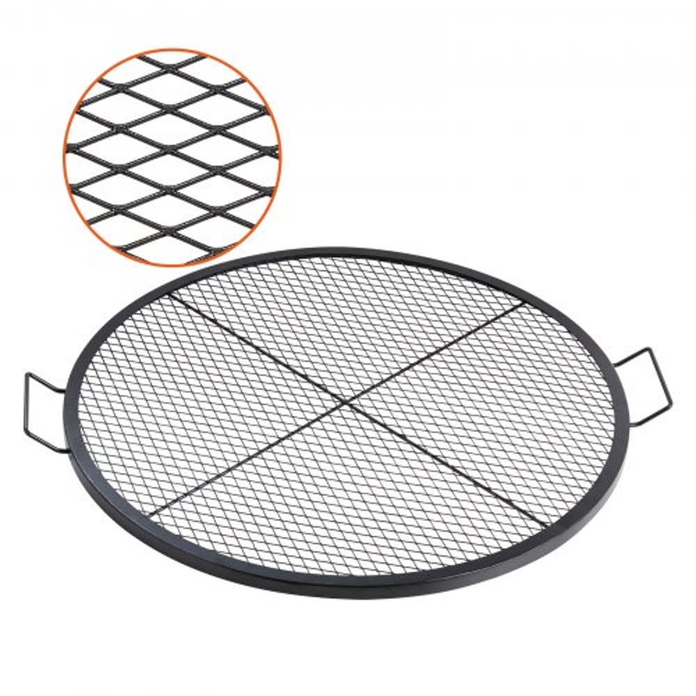 Heavy Duty Portable Fire Pit Grill Grate for Outdoor Cooking