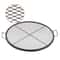 Heavy Duty Portable Fire Pit Grill Grate for Outdoor Cooking