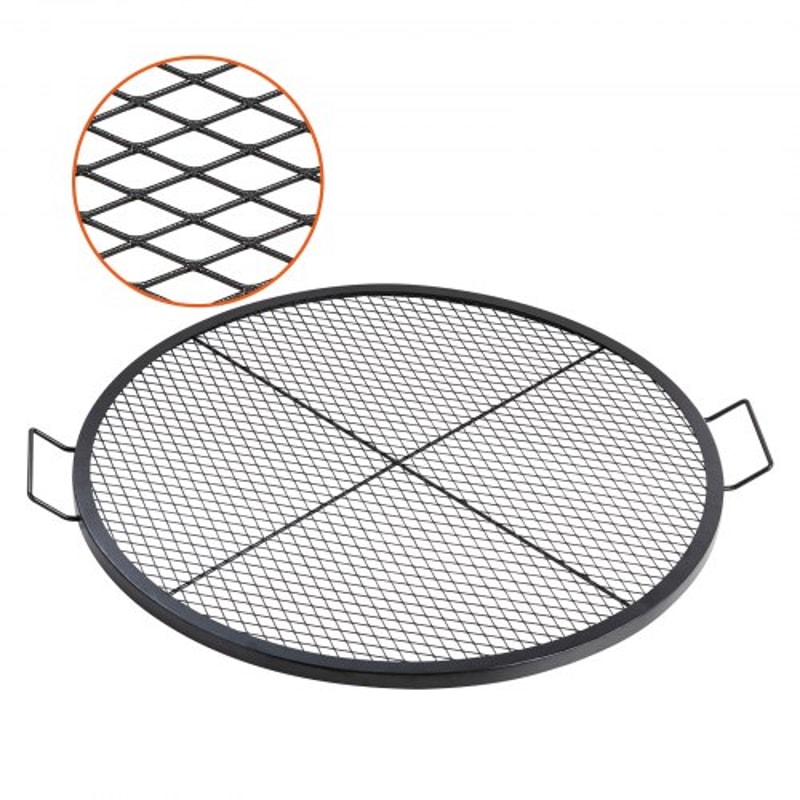 Heavy Duty Portable Fire Pit Grill Grate for Outdoor Cooking