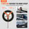 Heavy Duty Vehicle Tie Down Straps 4 Pack with Chain Anchors & Ratchets