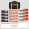 Heavy Duty Vehicle Tie Down Straps 4 Pack with Chain Anchors & Ratchets