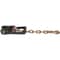 Heavy Duty Vehicle Tie Down Straps 4 Pack with Chain Anchors & Ratchets
