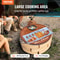 Heavy Duty Fire Pit Cooking Grill Grate for Outdoor BBQ & Camping