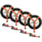 Heavy Duty Vehicle Tie Down Straps With Flat Hooks 0