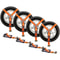 Heavy Duty Vehicle Tie Down Straps With Flat Hooks 0