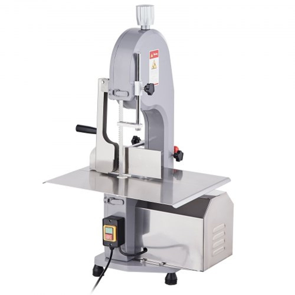 1500W Commercial Meat Bandsaw Heavy Duty Stainless Steel Bone Saw 8