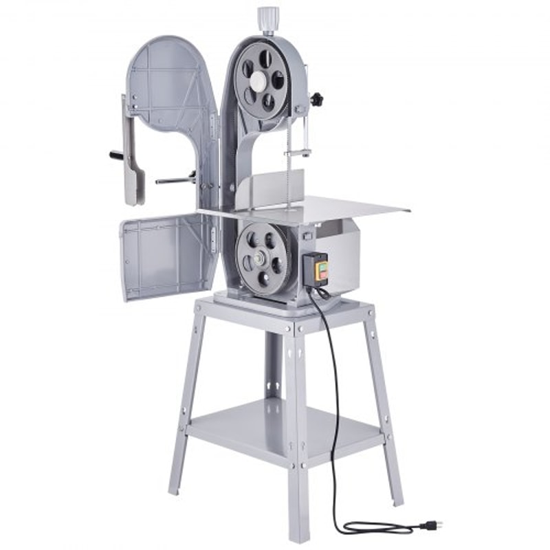 1500W Commercial Electric Meat Bandsaw Stainless Steel Bone Saw Machine 7