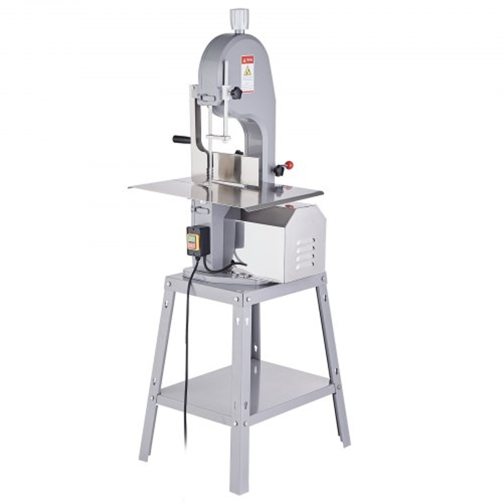 1500W Commercial Electric Meat Bandsaw Stainless Steel Bone Saw Machine 8