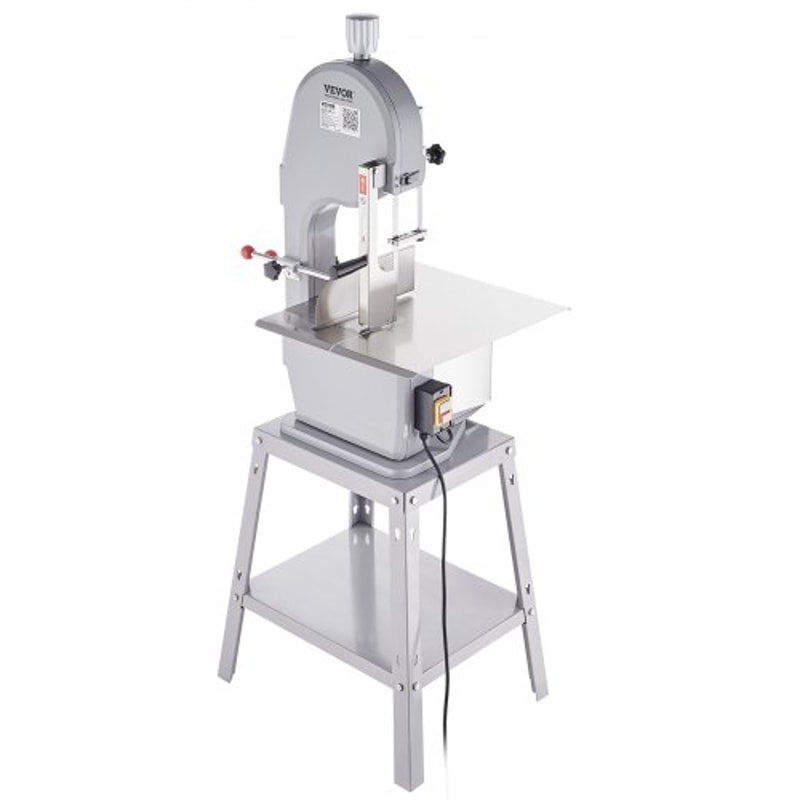 1500W Commercial Electric Meat Bandsaw Stainless Steel Bone Saw Machine 9