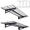 Heavy Duty Garage Wall Shelves 2 Pack Tough Metal Floating Storage 0