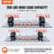 Heavy Duty Garage Wall Shelves 2 Pack Tough Metal Floating Storage 1