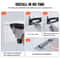 Heavy Duty Garage Wall Shelves 2 Pack Tough Metal Floating Storage 3