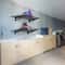 Heavy Duty Garage Wall Shelves 2 Pack Tough Metal Floating Storage 6
