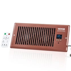 smart quiet register booster fan with remote & thermostat control