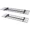 Heavy Duty Garage Wall Shelves 2 Pack Tough Metal Floating Storage 9