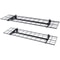Heavy Duty Garage Wall Shelves 2 Pack Tough Metal Floating Storage 9