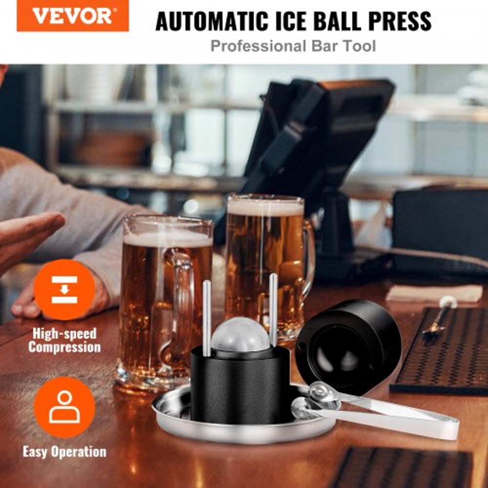Premium Whiskey Ice Ball Maker Press Kit 1