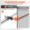 Heavy Duty Adjustable Cargo Bars Ratcheting Load Bar 4 Pack 4