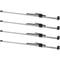 Heavy Duty Adjustable Cargo Bars Ratcheting Load Bar 4 Pack 8