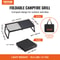 Heavy Duty Portable Campfire Grill With Foldable Steel Mesh Rack 5
