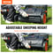 Premium Push Lawn Sweeper Leaf Collector With Large Hopper 1