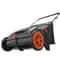 Premium Push Lawn Sweeper Leaf Collector With Large Hopper 7