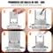 Premium Ice Ball Press Maker Heavy Duty Whiskey Cocktail Ice Ball Maker 6