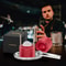 Whiskey Ice Ball Maker Press Slow Melting Sphere Kit with Tongs & Drip Tray