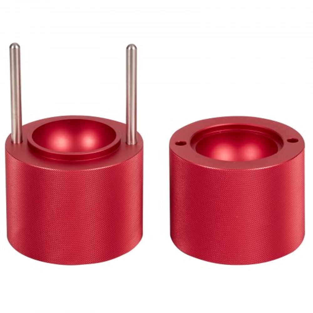 Whiskey Ice Ball Maker Press Slow Melting Sphere Kit with Tongs & Drip Tray